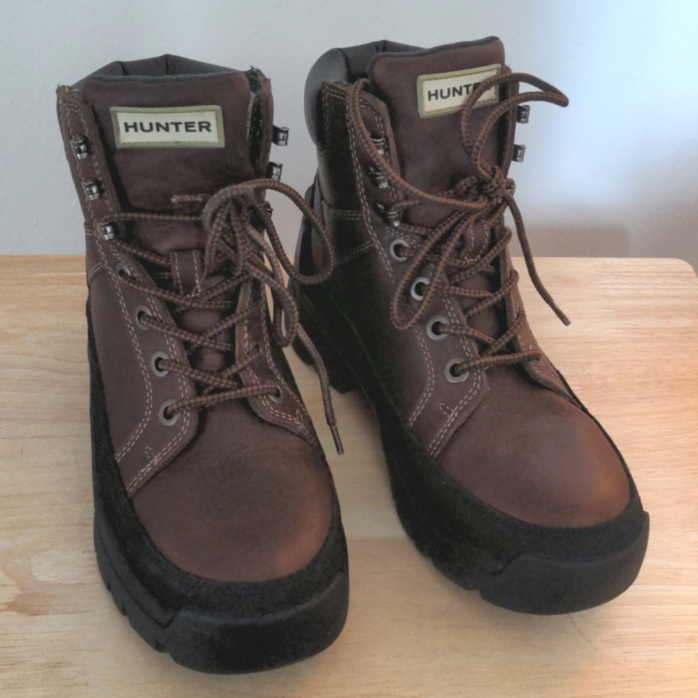Hunter Brown Winter & Rain Boots